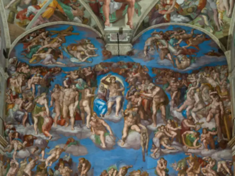 El 'Juicio Final' de Miguel Ángel recupera su esplendor tras limpieza en la Capilla Sixtina