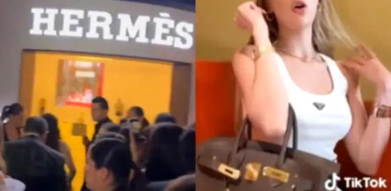 El lujoso regalo de XV años: el precio de la bolsa Hermès Birkin de Mafer