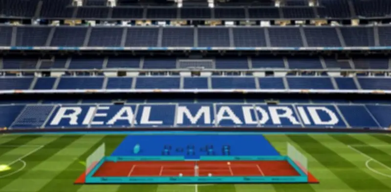 El Santiago Bernabéu se convierte en sede de entrenamiento para el Mutua Madrid Open 2026
