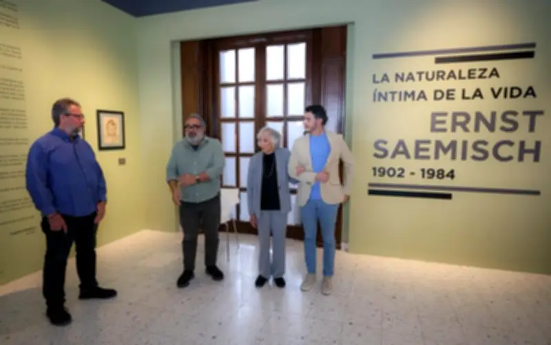 Ernst Saemisch despliega su legado artístico en el MUSA con más de 200 obras