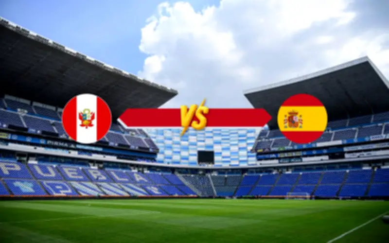 España y Perú jugarán amistoso en Puebla como preparación final para el Mundial 2026