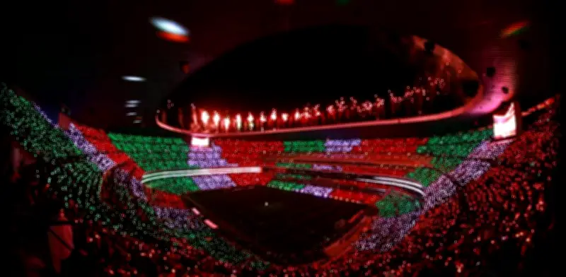 Espectáculo de luces y 'Cielito lindo' iluminan el México vs Portugal en el Estadio Banorte