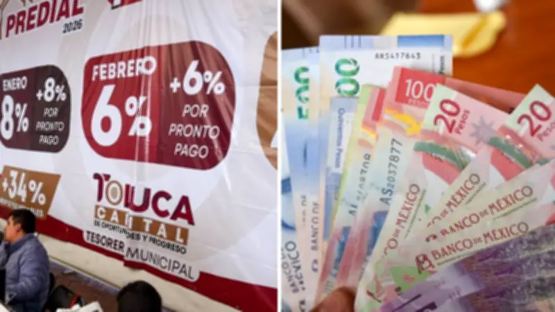 Estado de México establece fecha límite para pago de predial y agua con descuentos