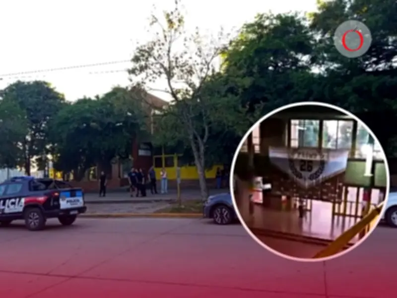 Estudiante de 15 años mata a compañero en tiroteo escolar en Argentina