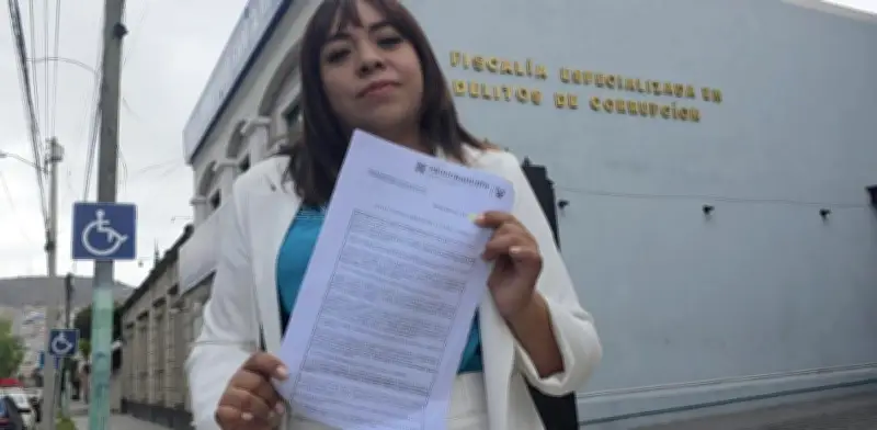 Exdirectora del DIF de Tetepango denuncia irregularidades en su destitución ante Fiscalía