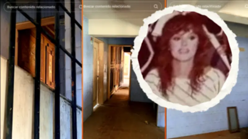 Exploran la casa abandonada de 'La Reina del Carnaval' que asesinó a sus hijos