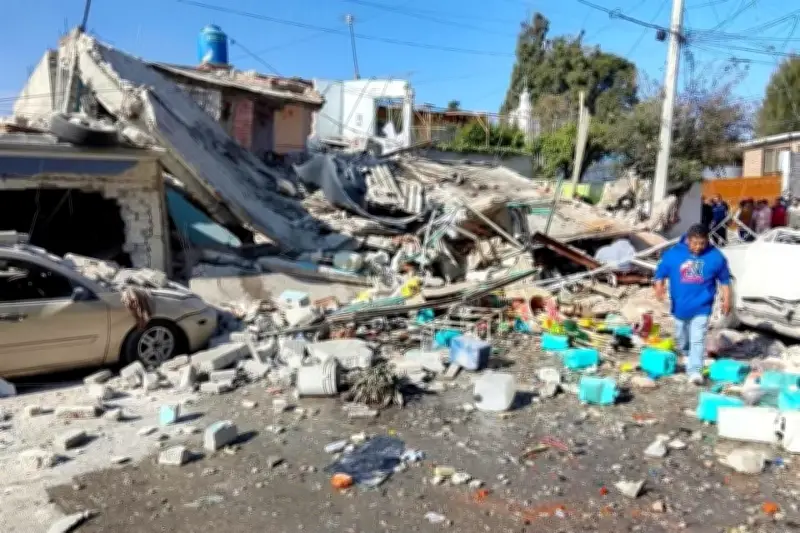 Explosión en Coacalco deja daños materiales y lesionados tras incidente en vivienda