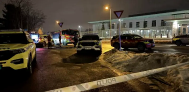 Explosión sacude entrada de embajada de Estados Unidos en Oslo, Noruega