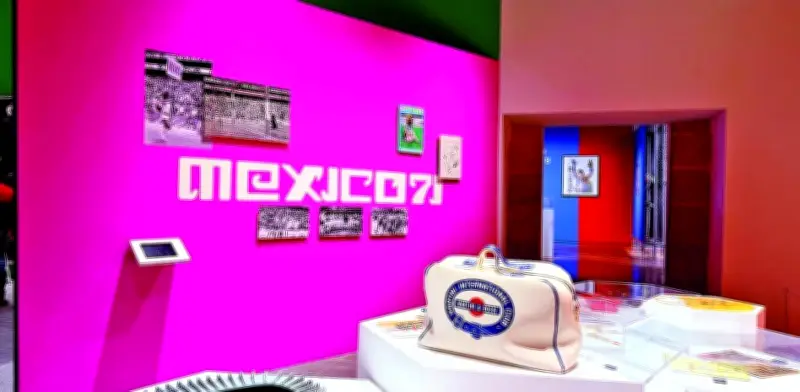 Exposición 'Diseñando una pasión' fusiona fútbol y diseño en el Museo Franz Mayer