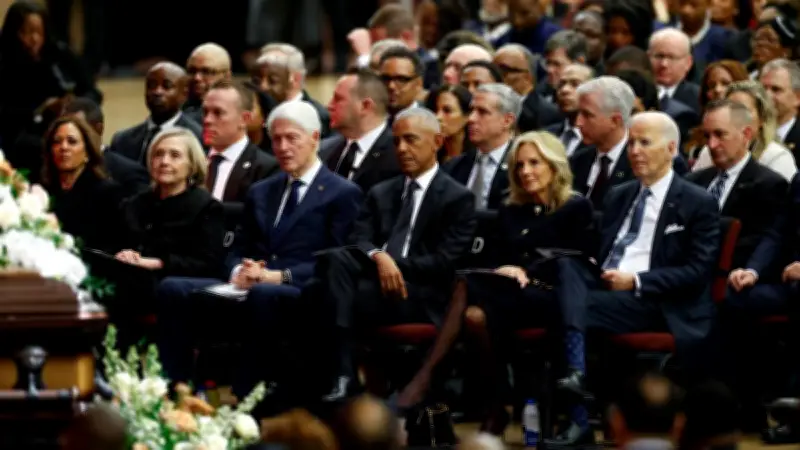 Expresidentes de EE. UU. honran a Jesse Jackson en funeral público en Chicago