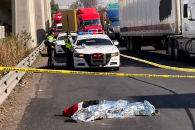 Fallece hombre tras ser atropellado en Cuautitlán Izcalli; investigan causas del accidente