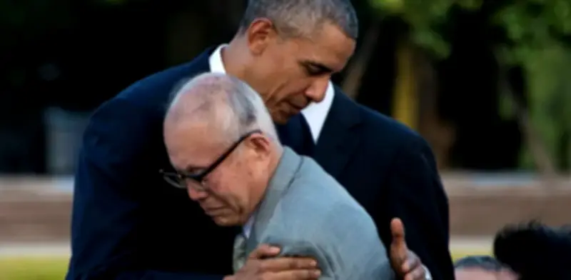 Fallece Shigeaki Mori, sobreviviente de Hiroshima que abrazó a Barack Obama