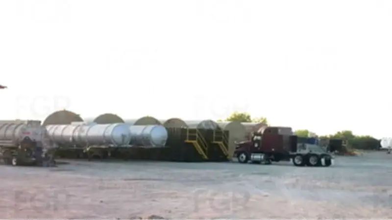 FGR asegura más de 2 millones de litros de hidrocarburo y tractocamiones en Reynosa