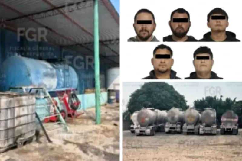 FGR desmantela redes de tráfico de migrantes y huachicol en operativo nacional