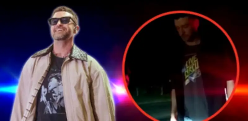 Filtran video del arresto de Justin Timberlake por conducir bajo efectos del alcohol