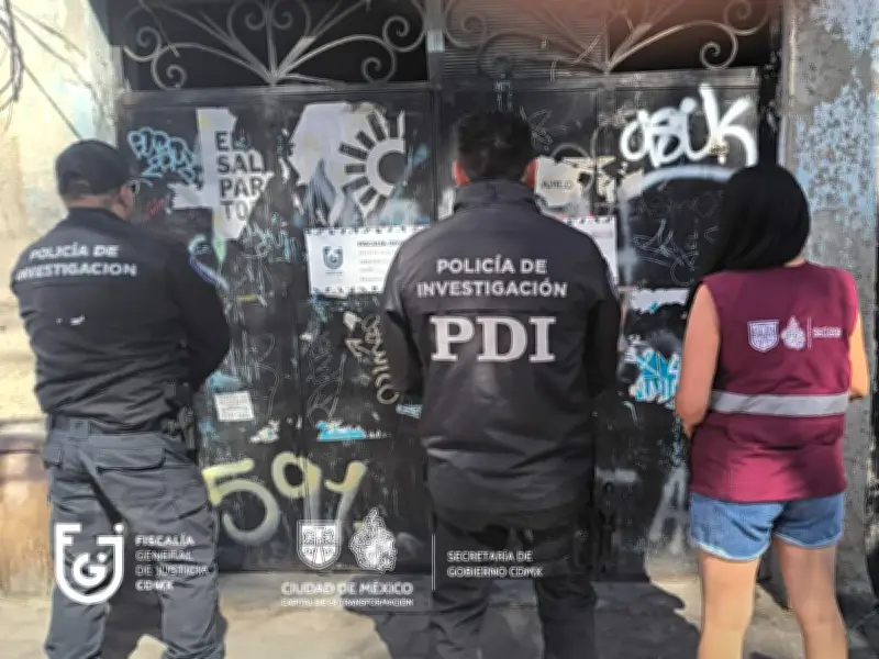 Fiscalía CDMX recupera 14 inmuebles en operativo contra despojo en 8 alcaldías