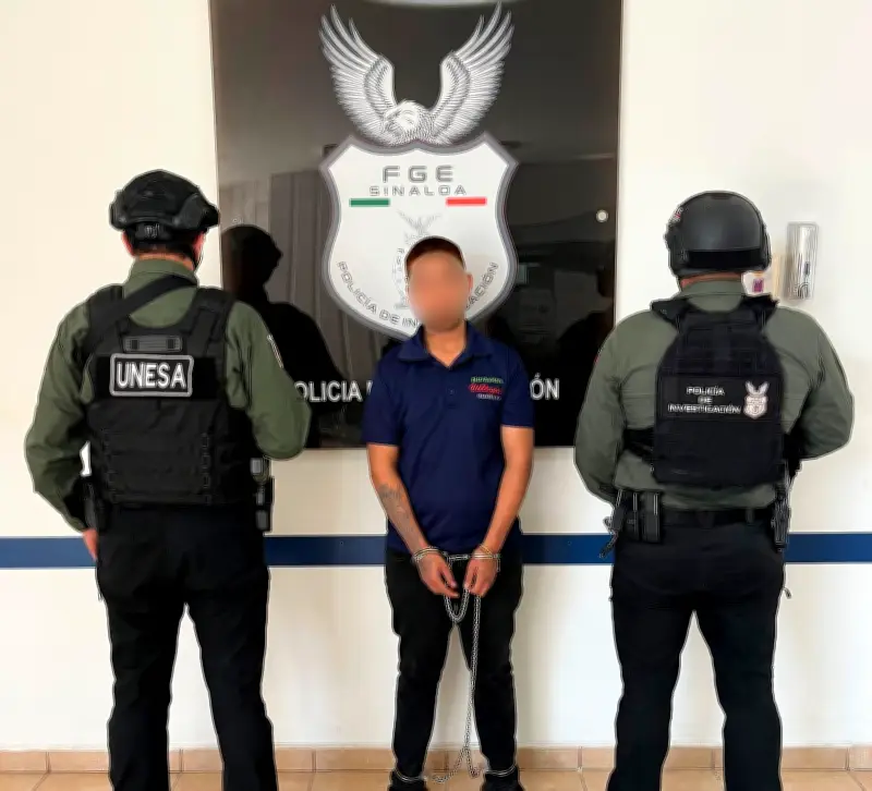 Fiscalía de Sinaloa captura a presunto feminicida de madre buscadora en Mazatlán