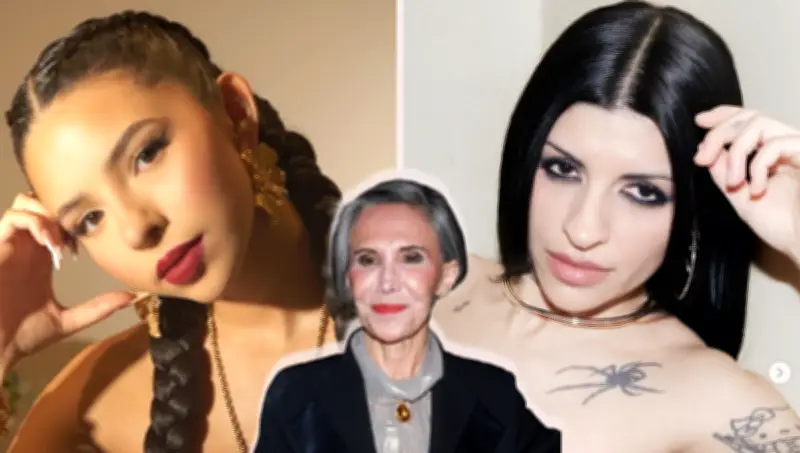 Florinda Meza defiende a Ángela Aguilar y arremete contra Cazzu por romance con Nodal