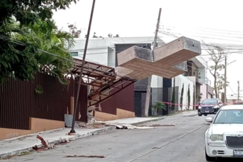 Fuertes Vientos Causan Estragos en Tamaulipas: Daños en Infraestructura y Servicios