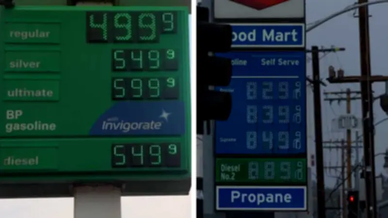 Gasolina en EE.UU. supera los 4 dólares por galón, desatando críticas a Trump