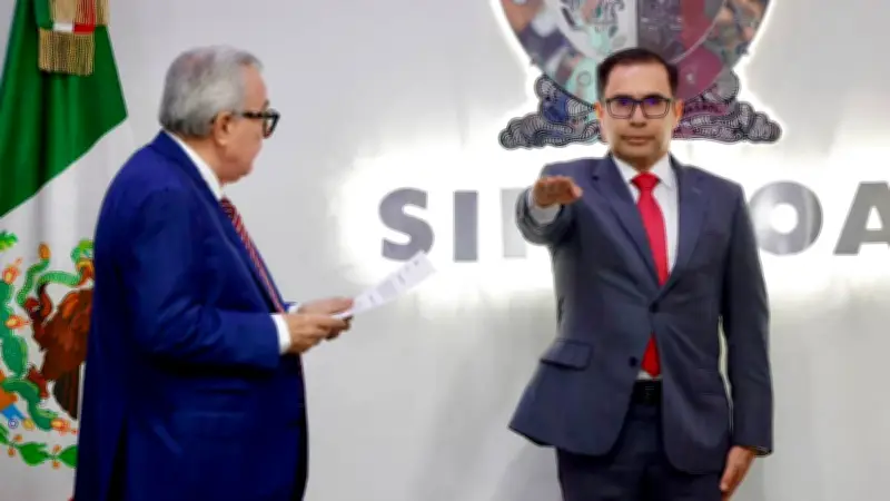 General Sinuhé Téllez López asume como nuevo secretario de Seguridad Pública de Sinaloa