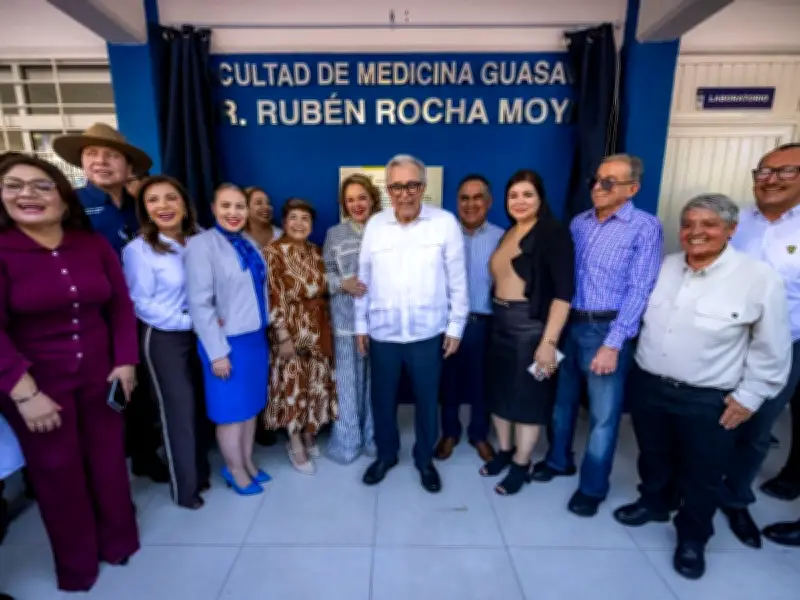Gobernador de Sinaloa Inaugura Nueva Facultad de Medicina UAS en Guasave