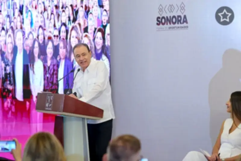 Gobernador de Sonora impulsa políticas integrales para el empoderamiento de las mujeres