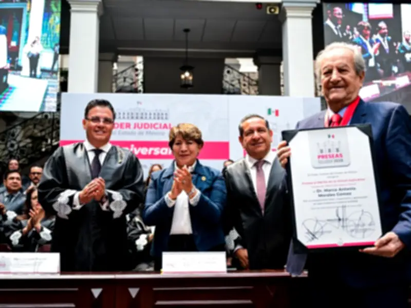 Gobernadora Delfina Gómez destaca justicia como eje del bienestar en Edomex