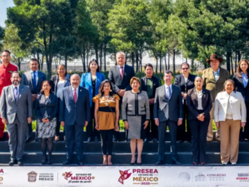 Gobernadora Delfina Gómez entrega Presea Estado de México a 15 destacados ciudadanos y organismos