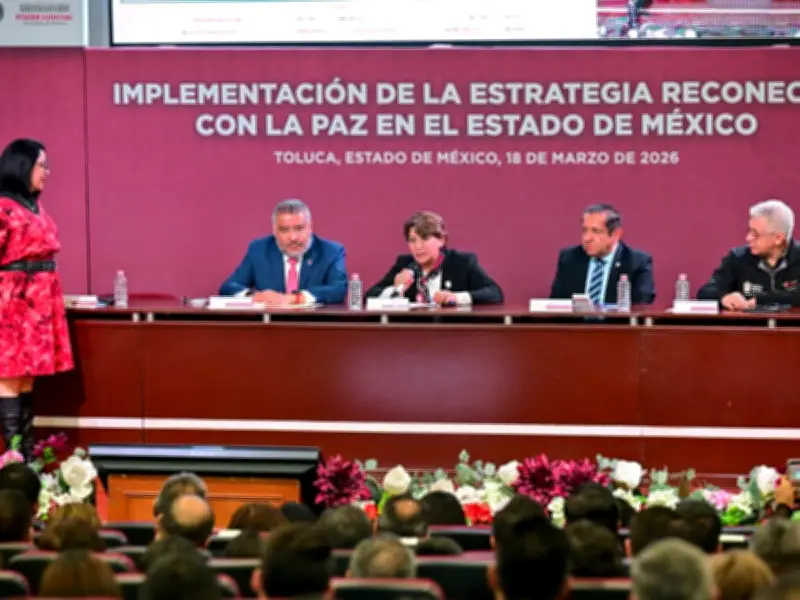 Gobierno de Edomex lanza estrategia 'Reconecta con la Paz' para jóvenes infractores