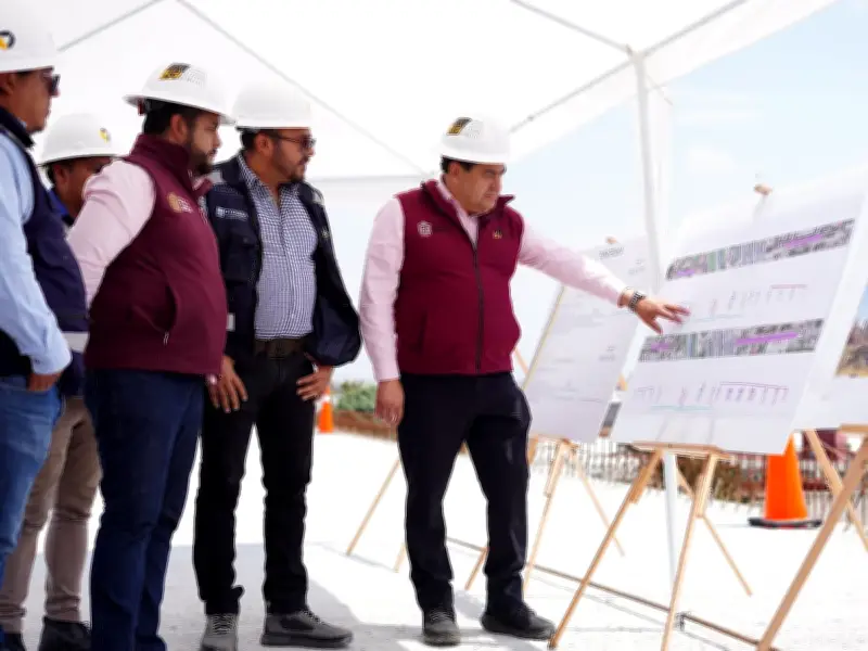 Gobierno del Edomex construye puente clave para conectar con el AIFA y mejorar movilidad