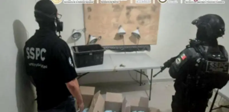 Golpe al narcotráfico: Aseguran 270 kg de fentanilo y detienen a Yahir en Colima