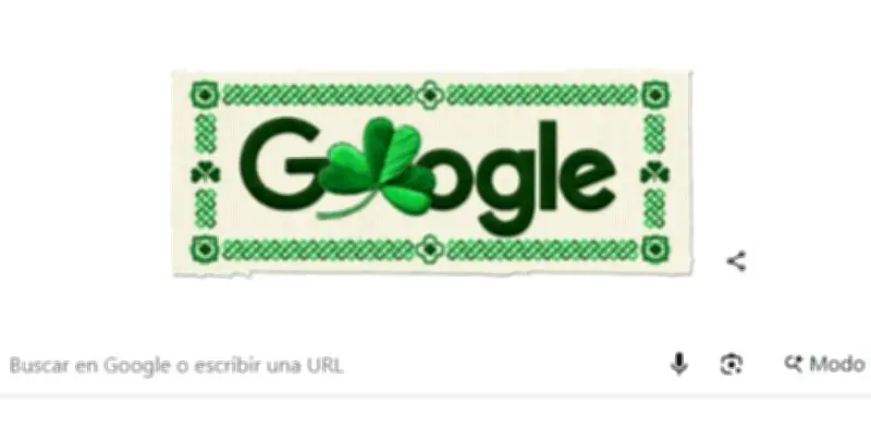 Google celebra el Día de San Patricio con un doodle interactivo y educativo