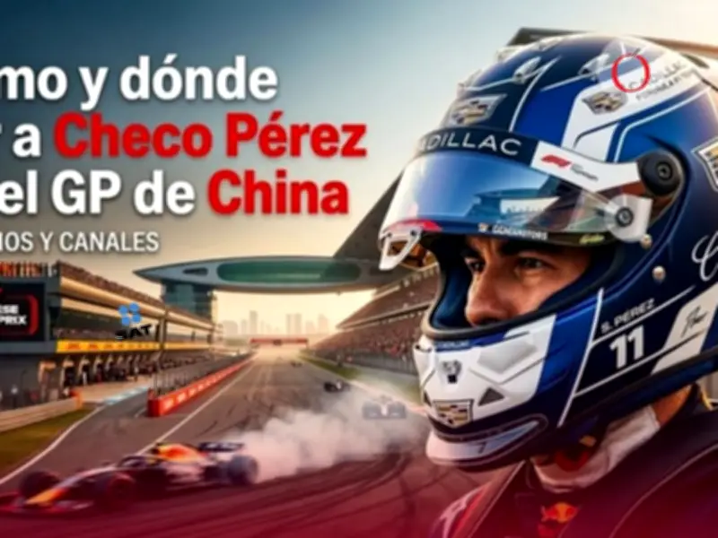 GP de China F1: Horario y dónde ver en vivo a Checo Pérez en prácticas libres