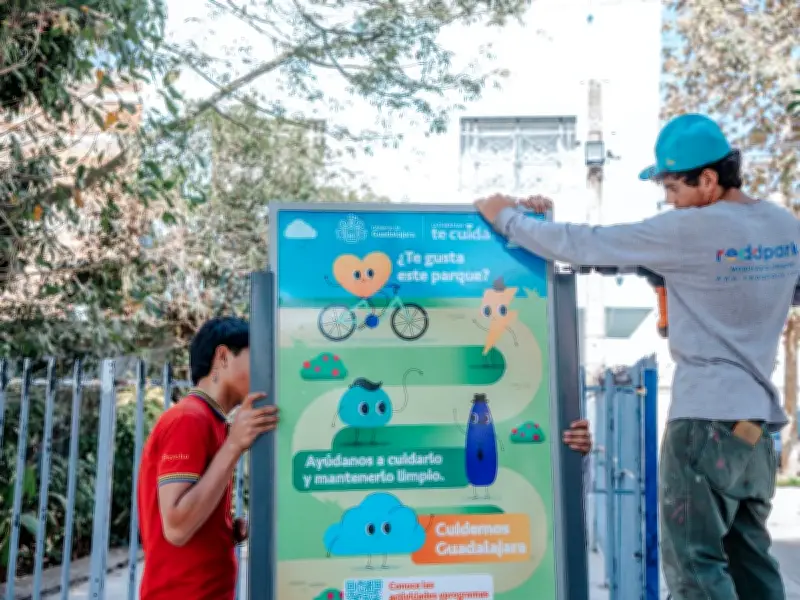 Guadalajara invierte 12.5 millones en renovar 68 parques y áreas verdes