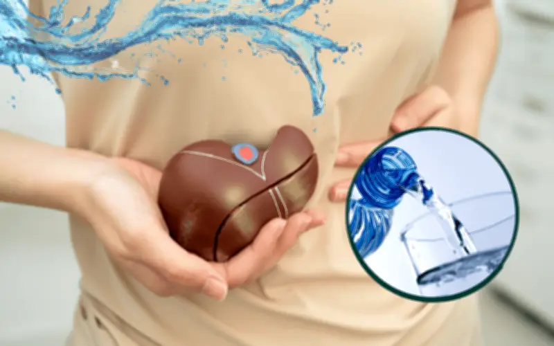 Hígado graso: ¿Cuánta agua debes tomar al día para apoyar tu salud hepática?