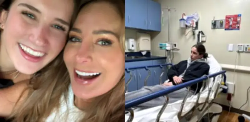 Hija de Geraldine Bazán y Gabriel Soto sufre accidente y requiere puntadas en hospital