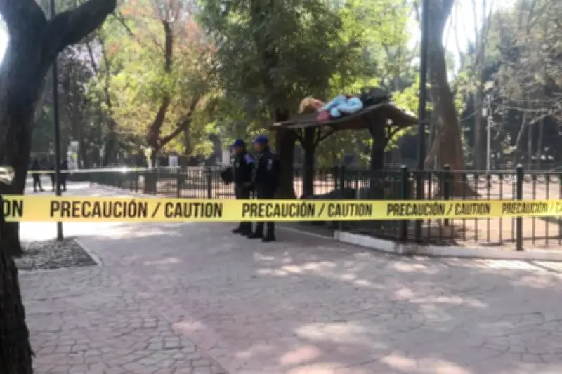 Hombre en situación de calle fallece en el icónico Parque México de la CDMX
