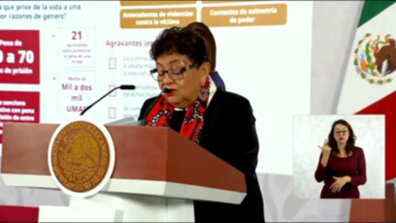 Homologarán pena por feminicidio hasta 70 años de prisión en México