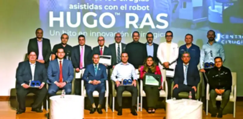 Hospital Ángeles Acoxpa alcanza 100 cirugías robóticas con sistema Hugo RAS