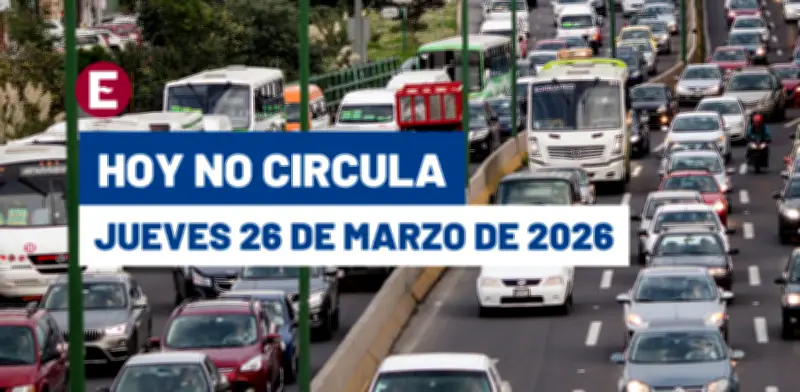 Hoy No Circula del jueves restringe autos con placas 1 y 2 en CDMX y Edomex