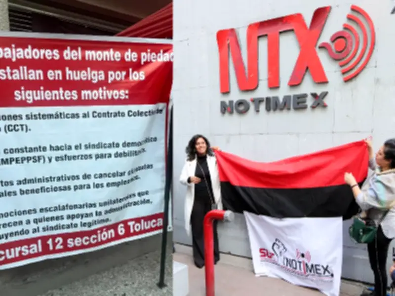 Huelga en Monte de Piedad: ¿Se convertirá en otro conflicto prolongado como Notimex o Mexicana?