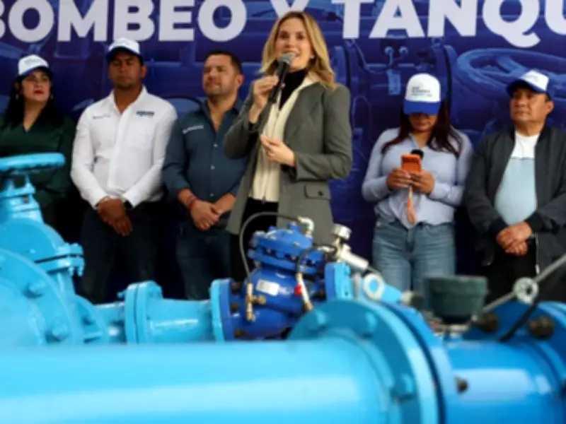 Huixquilucan moderniza sistema de agua con inversión de 6.7 millones para 20 mil habitantes