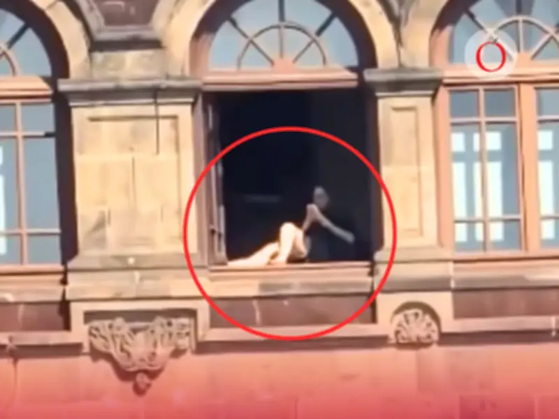 Identifican a funcionaria de Hacienda como la mujer que se asoleó en ventana de Palacio Nacional