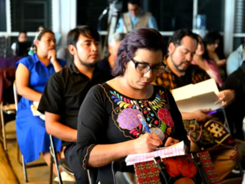 IECM dialoga con mujeres originarias sobre violencia política de género en CDMX