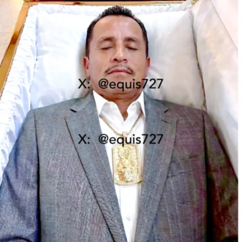 Imagen de 'El Mencho' en ataúd dorado es falsa: análisis confirma manipulación con IA