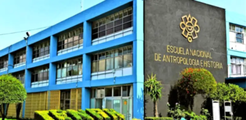 INAH atiende protesta estudiantil en la ENAH tras bloqueos y detenciones