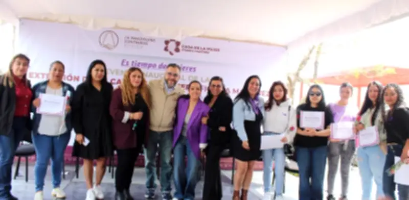 Inauguran extensión de Casa de la Mujer en Magdalena Contreras con lavandería y salón de belleza