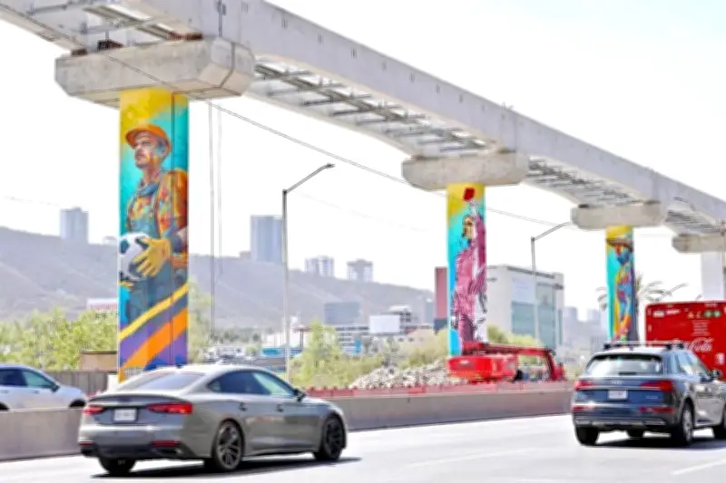 Inauguran Fiesta Mundialista en el Metro de la CDMX con Pantallas Gigantes