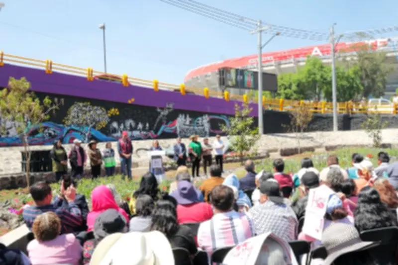 Inauguran Jardín de Lluvia Coapan en CDMX para combatir inundaciones y escasez hídrica